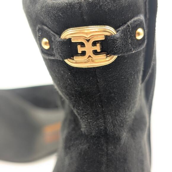 Sam Edelman Saige Ankle Bootie Pointed Toe Women's Black Size US7.5M EU38 - Picture 6 of 10